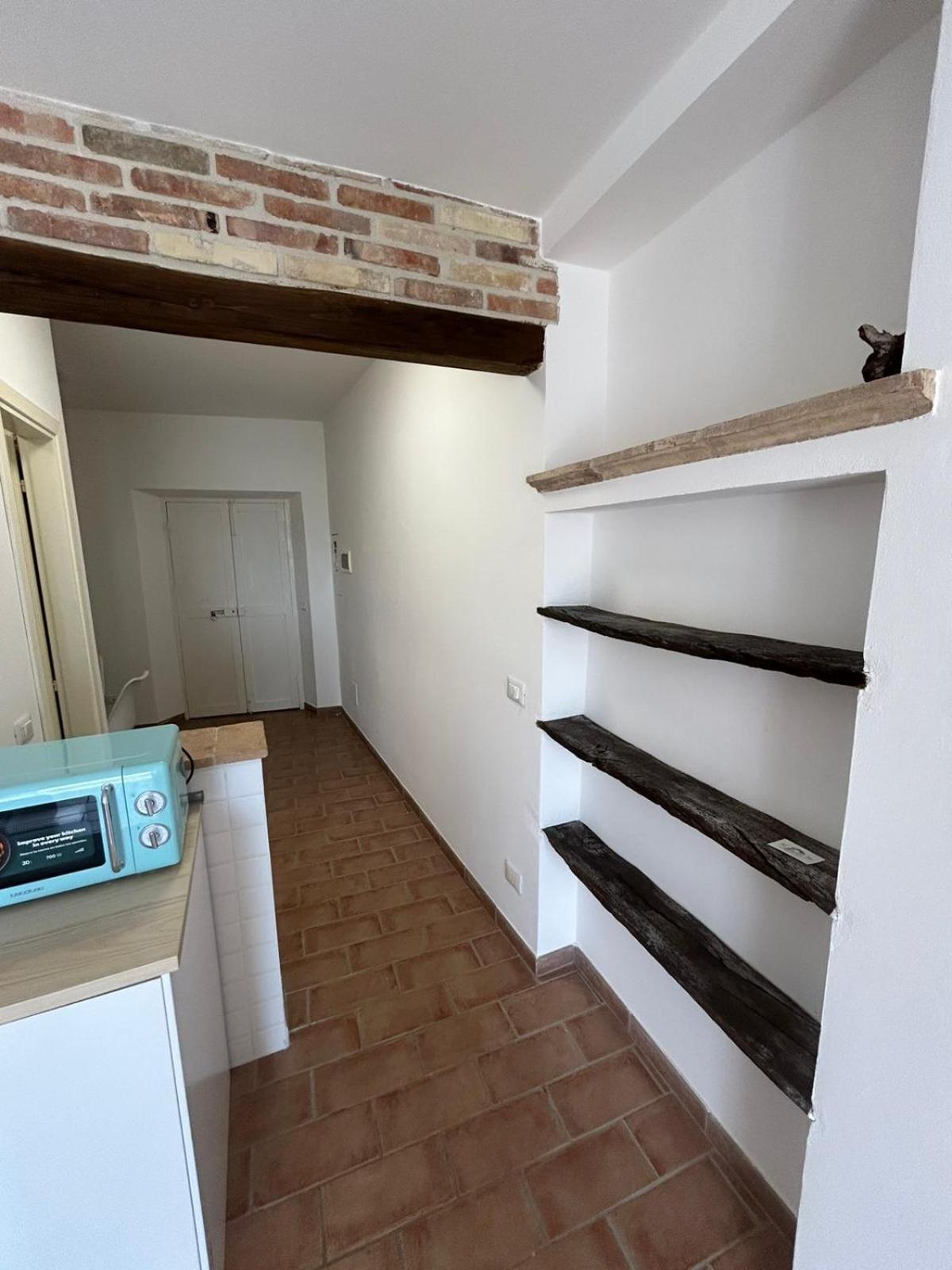 Apartament La Casa Della Rocca Roccantica Zewnętrze zdjęcie