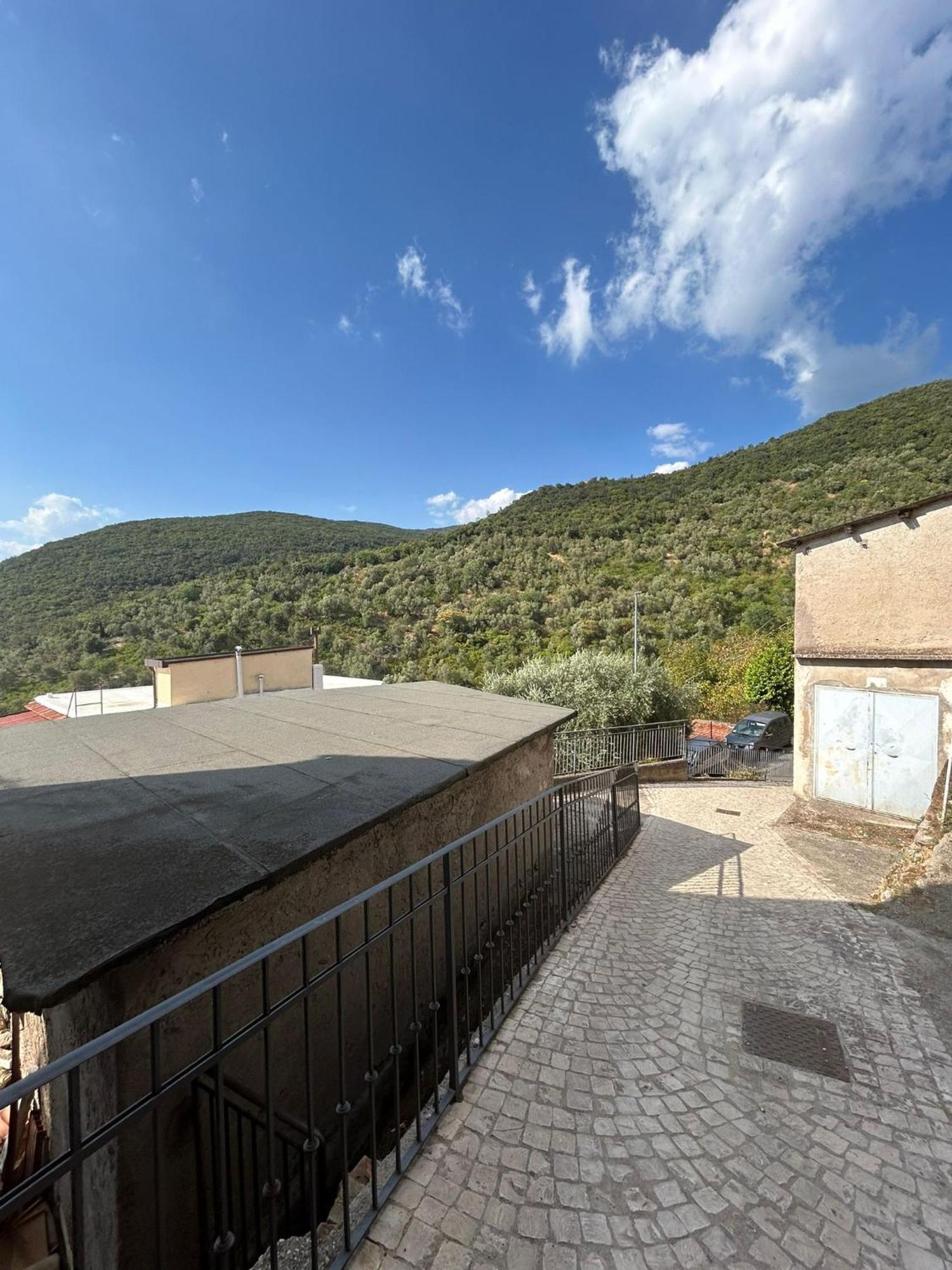 Apartament La Casa Della Rocca Roccantica Zewnętrze zdjęcie