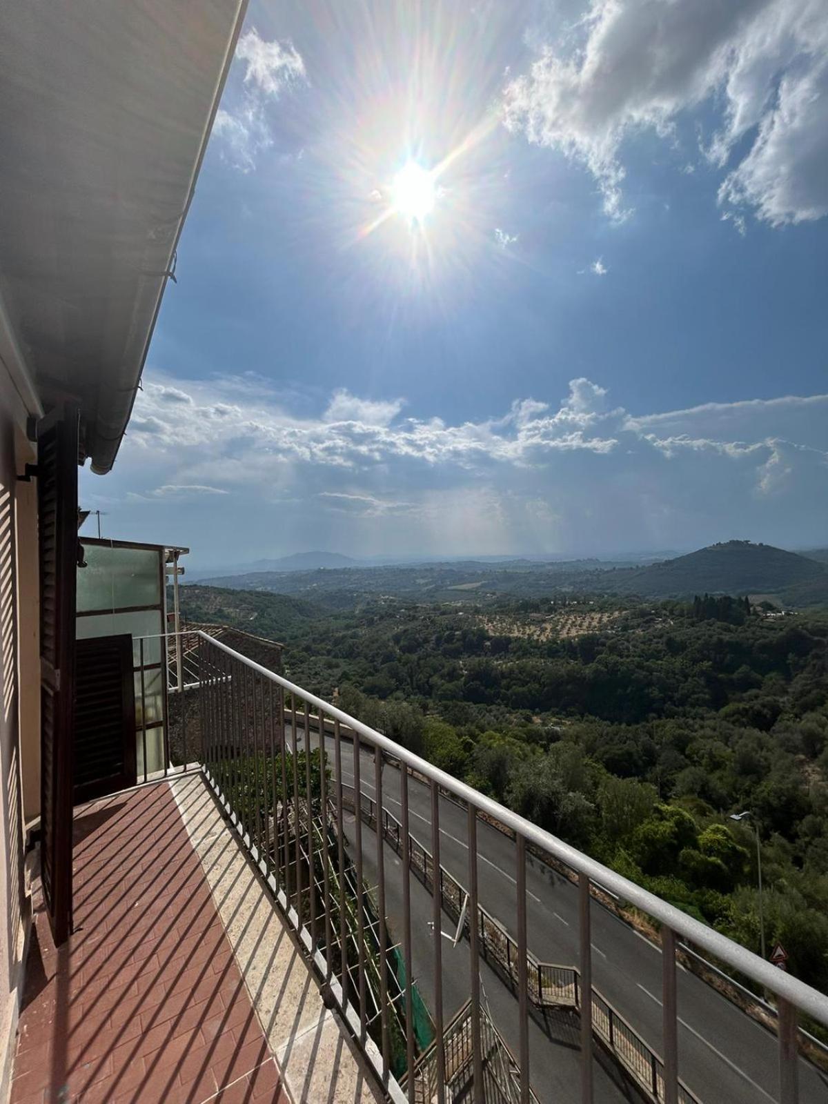 Apartament La Casa Della Rocca Roccantica Zewnętrze zdjęcie
