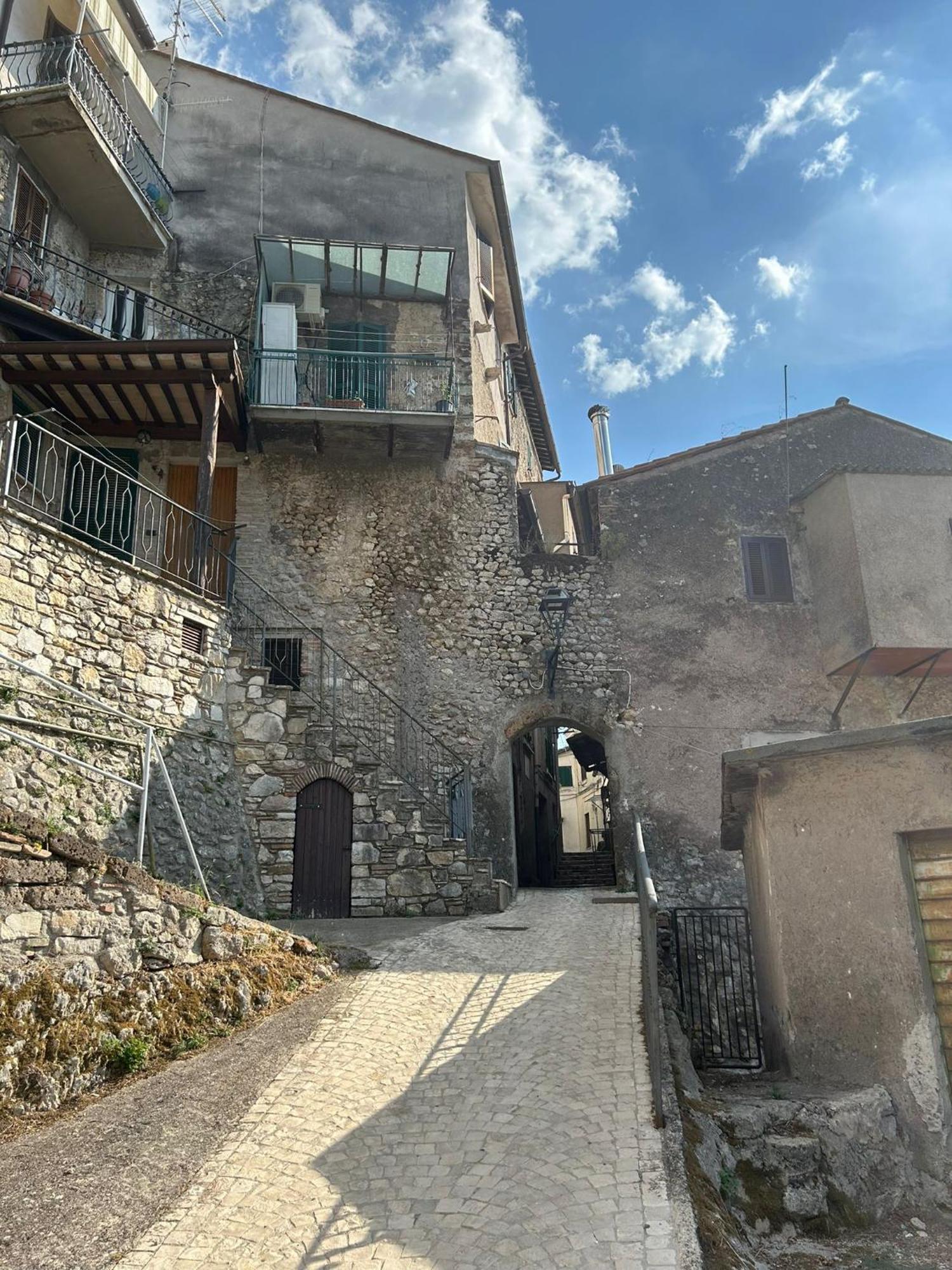 Apartament La Casa Della Rocca Roccantica Zewnętrze zdjęcie