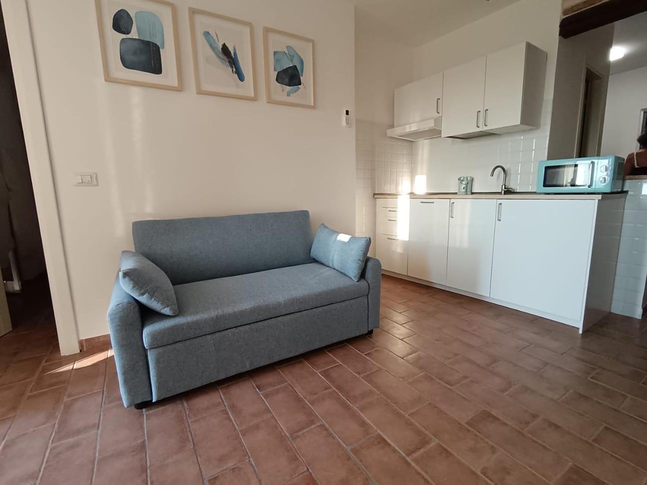 Apartament La Casa Della Rocca Roccantica Zewnętrze zdjęcie